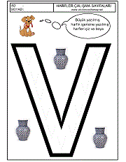 z harfi çizgi çalışması